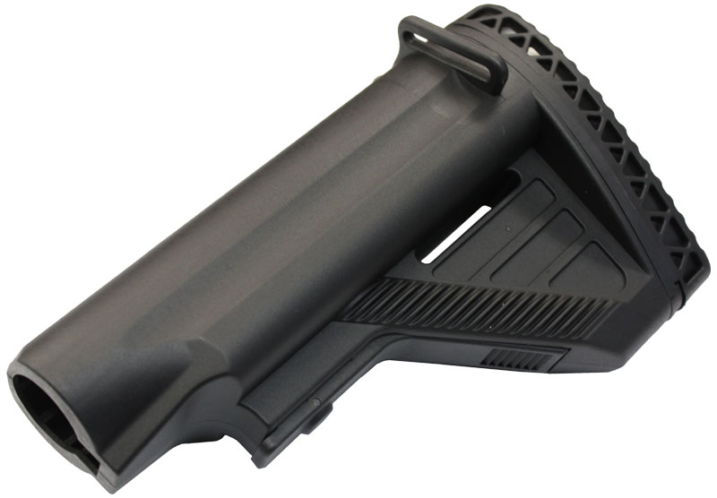実物　H&K E1ストック　hk416 Elite Force H&K 416 E1 Crane Stock for M4 ( Black )