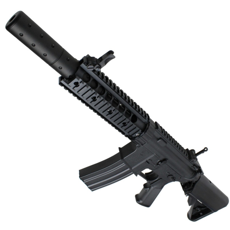 【50%OFF!!】S&T M4 CQB FF 7インチ チャレンジャーライン G3電動ガンBK（MOLON刻印）