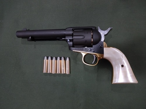 マルシン SAA 1st Gen.Late 5.5 アーティラリー 6mm/X/HW/BR/プラグリ&メッキ