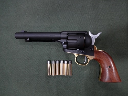 マルシン SAA 1st Gen.Late 5.5 アーティラリー 6mm/X/HW/BR/木グリ&メッキ