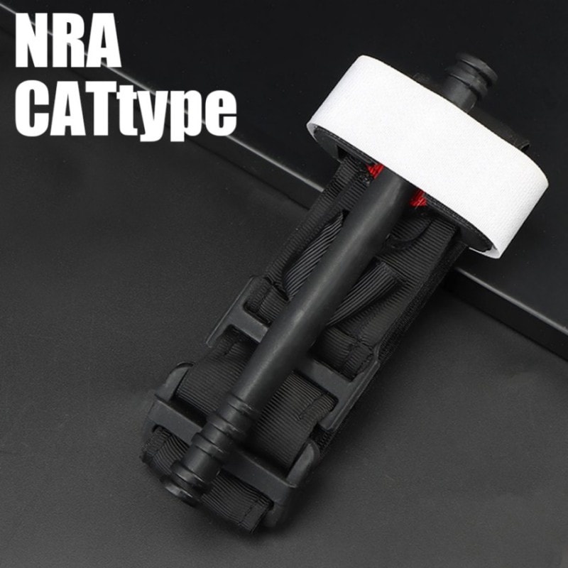 WOSPORT NRA CATタイプ ダミー止血帯 BK