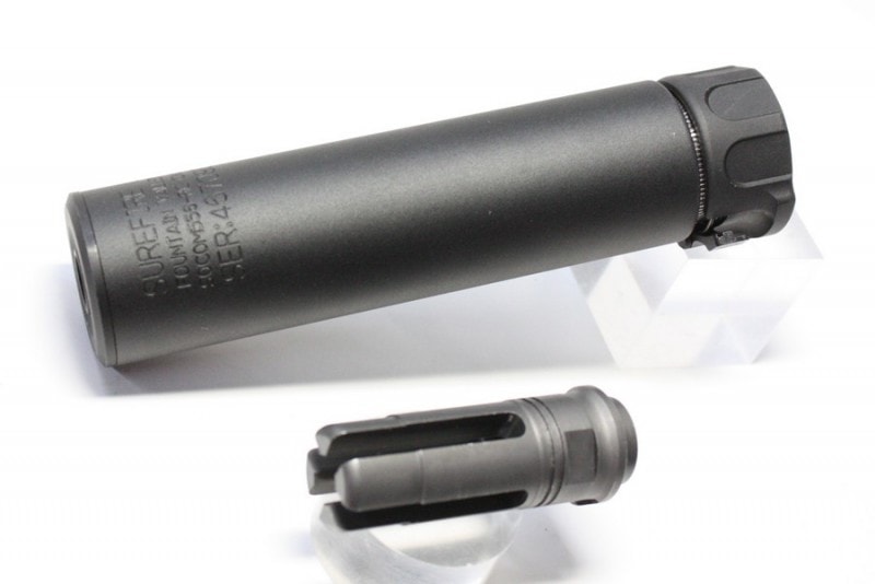 5KU SF SOCOM556 RC2サイレンサーBK/4PハイダーV2(逆)