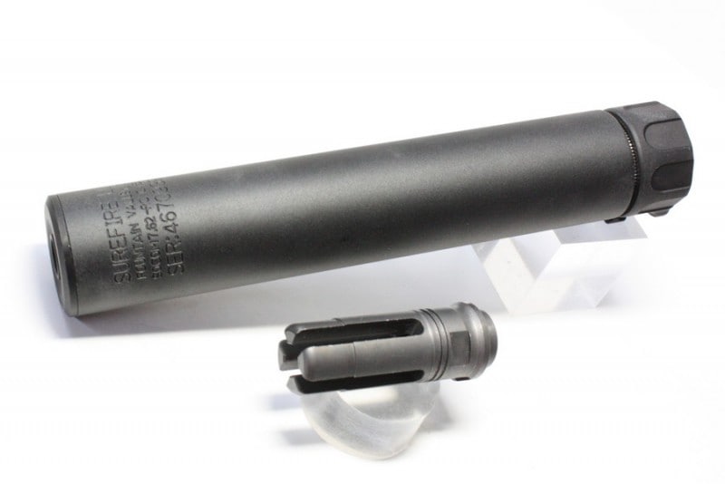 5KU SF SOCOM762 RC2サイレンサーBK/4Pハイダー(逆)