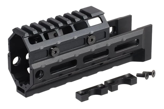 5KU MIタイプ AK用 M-LOK ユニバーサルハンドガード BK