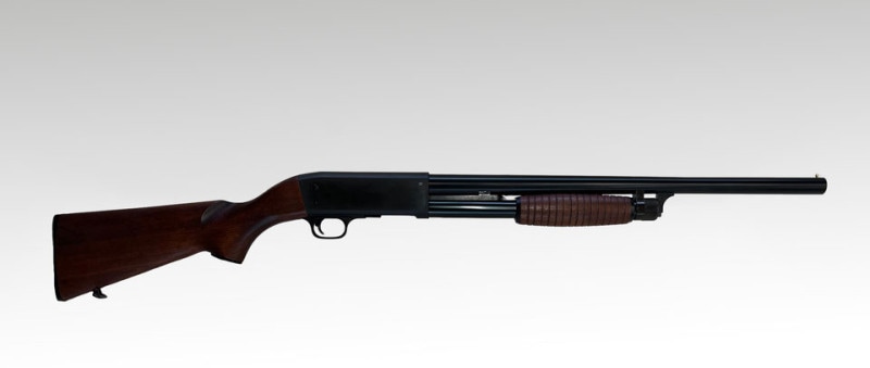 KTW イサカM37 エア- フェザーライト　フルメタルモデル