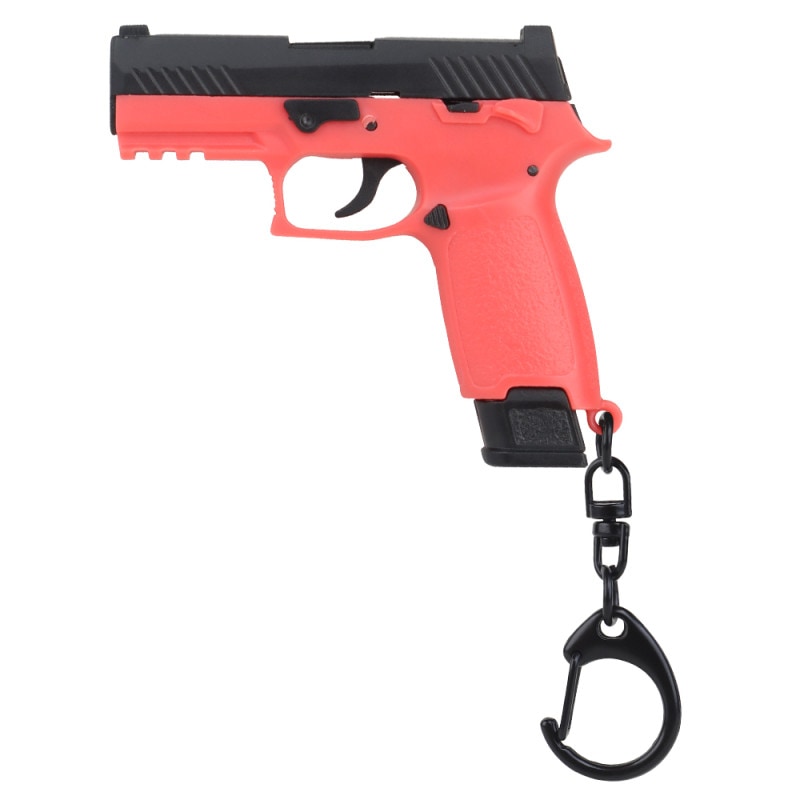 1/4スケール P320-M18 キーチェーン BK-Red