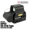 SOTAC EoTech EXPS3 SU-231Aタイプ R/G ドットサイトBK
