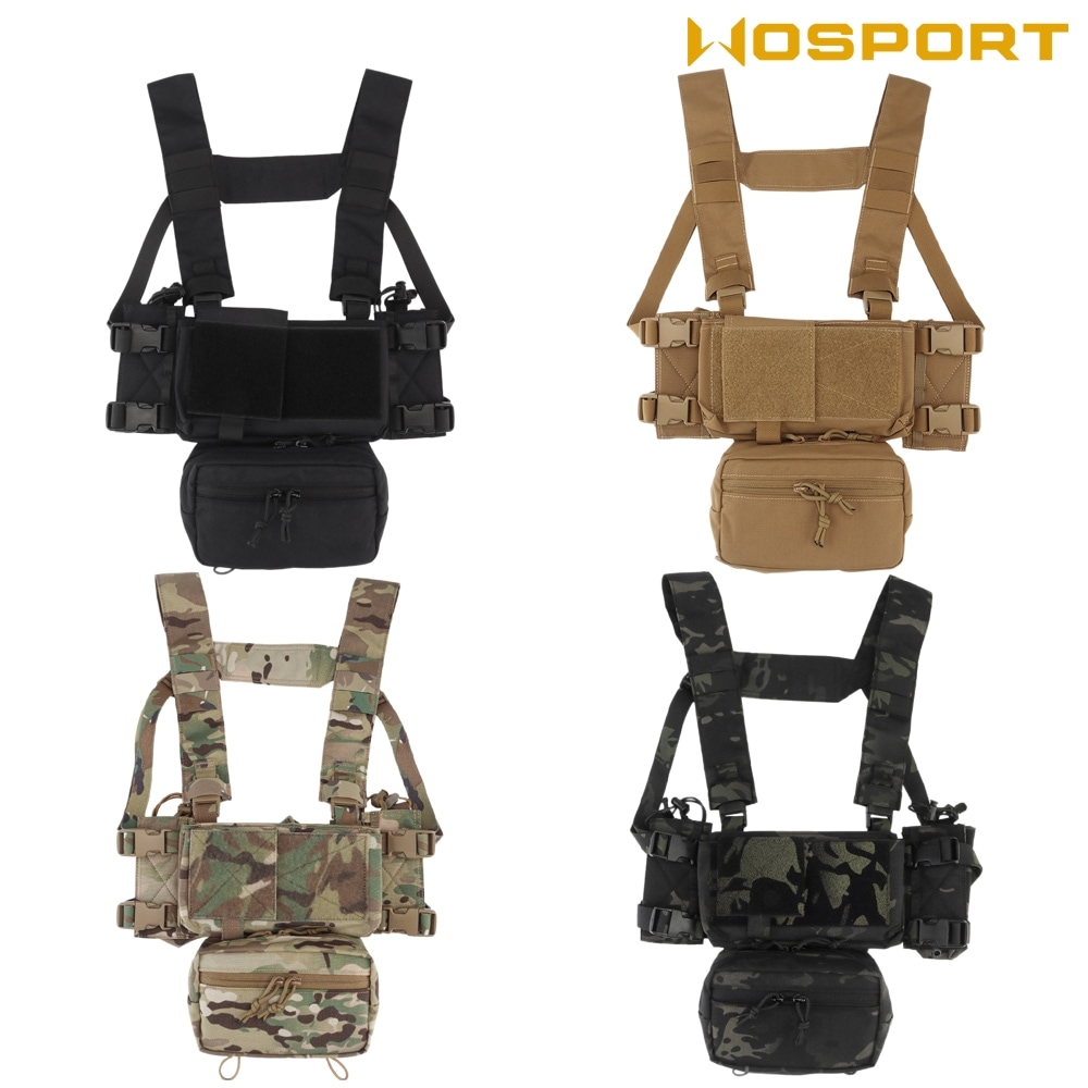 ★決算特価商品★ WOSPORT チェストリグ(各カラー Mk4タイプ Fight Micro Spiritus 個人装備