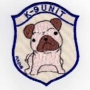 IXA EMB K-9 UNIT パッチ IE-CP18