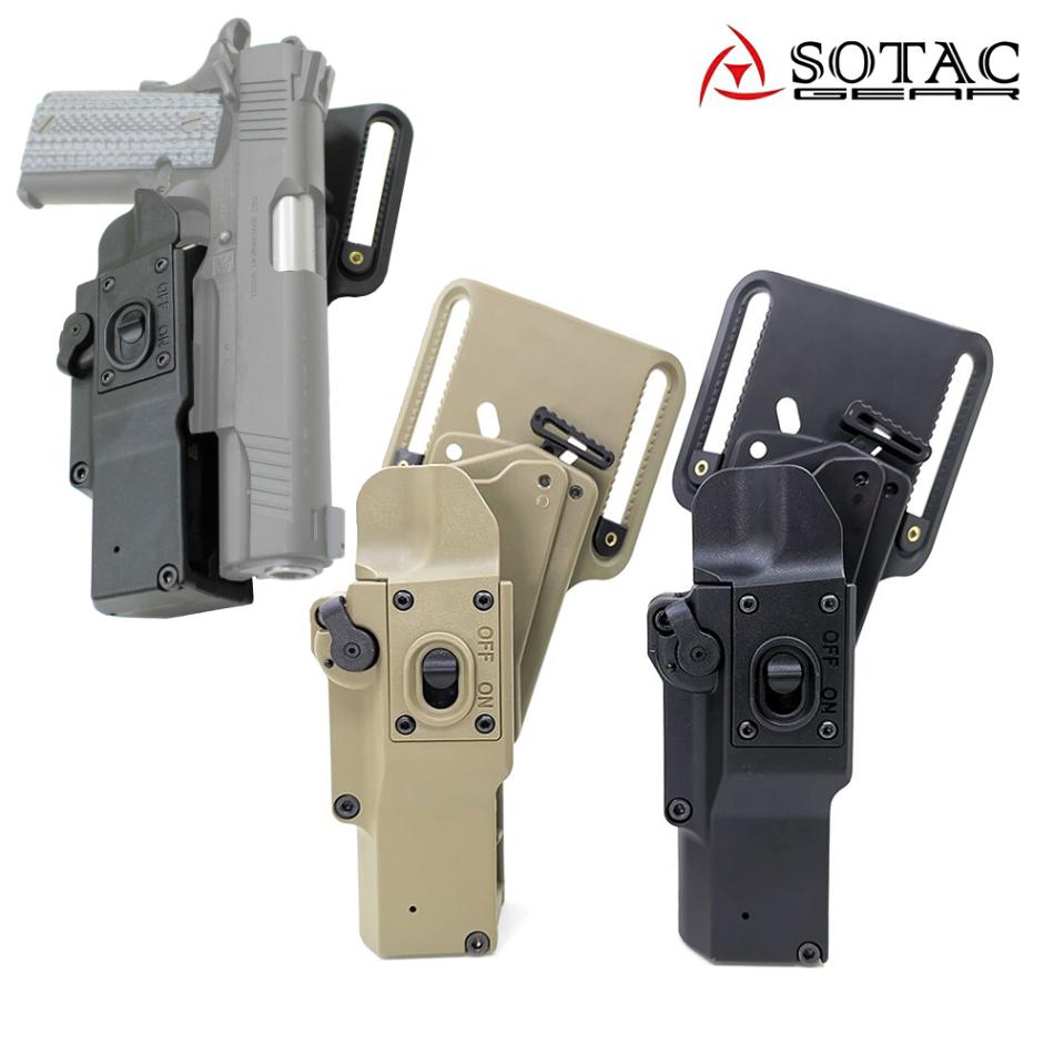 SOTAC SF MASTERFIRE Rapid Deployタイプ ホルスター BK