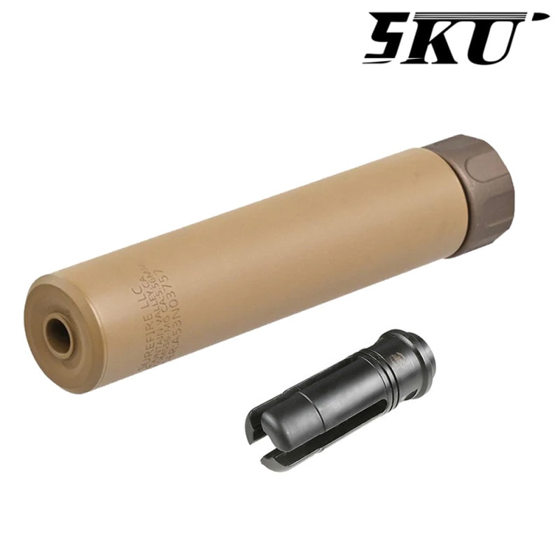 5KU SF SOCOM556-MGタイプ サイレンサーTAN(14mm逆)
