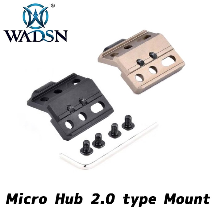 【メーカー別セール・element】マイクロハブマウント 20mmレイル用 DE