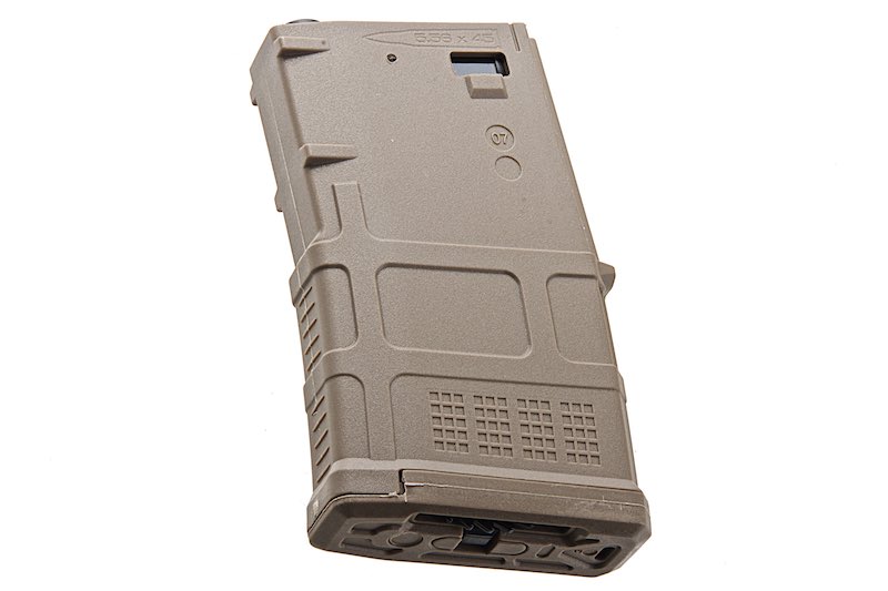 D-DAY(DMAG)  M4/M16用 P-MAG型 20/180連 マガジン TAN
