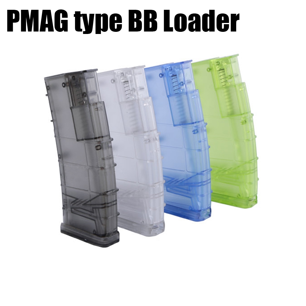 【決算セール!!8/14まで】WOSPORT P-MAGタイプ BBローダー(500rds) BK