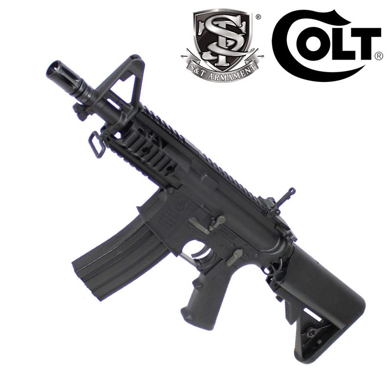黒色基本（ブラックウエビング）装備Ｍ４／Ｍ１６系ライフル用（海外製ノーブランド） SRC H&K XM8-C フルサイズ電動ガン ライフル NV Black (JP Ver