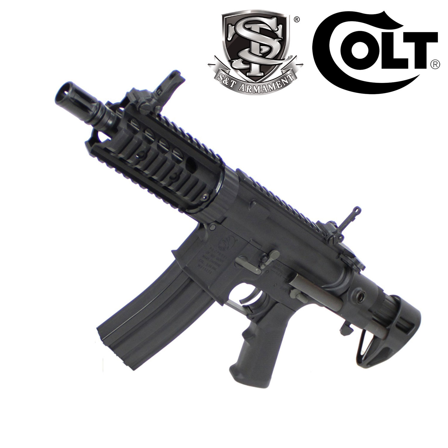 S&T M4 FF PDW-S チャレンジャーライン G3電動ガンBK(COLT刻印