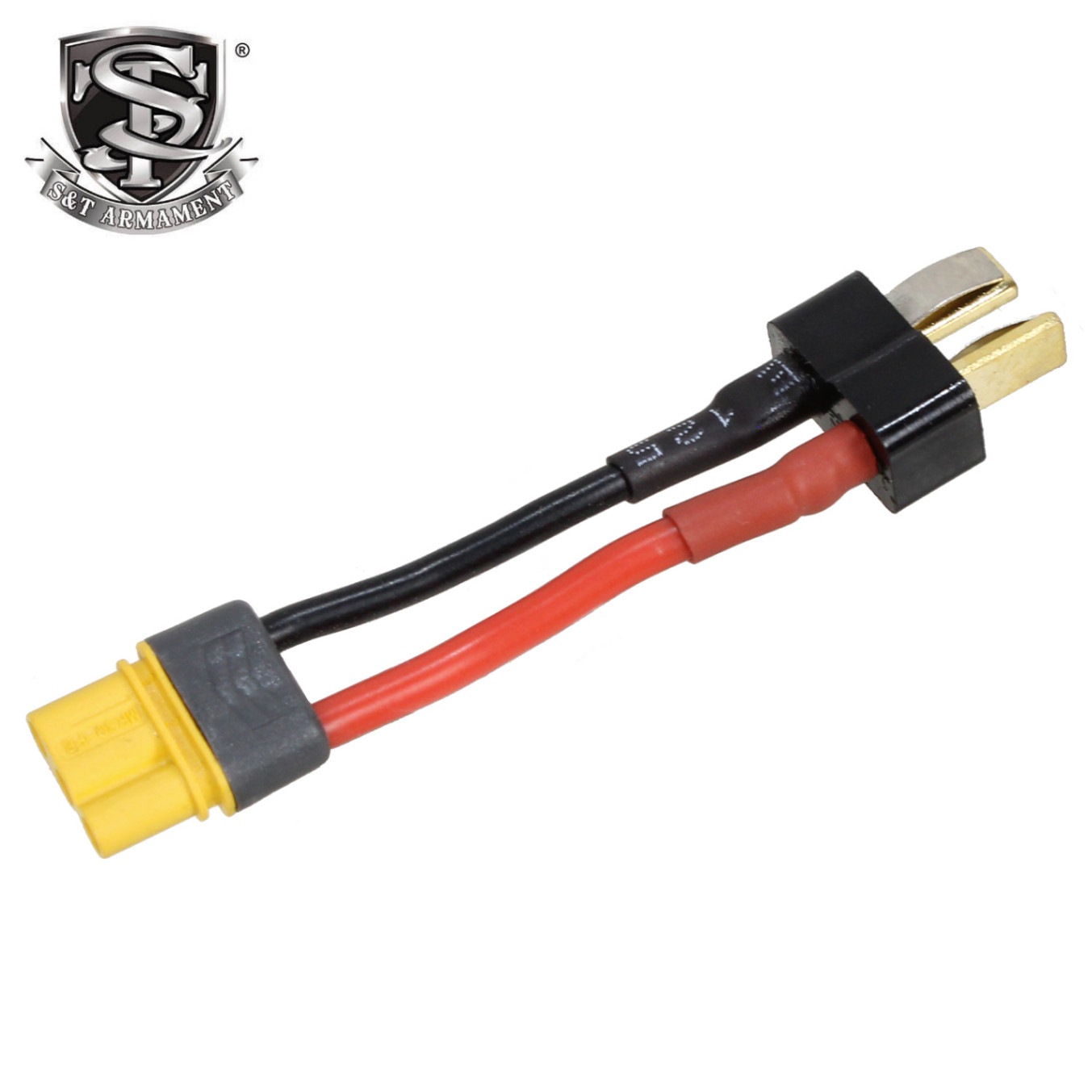 S&T バッテリー変換コネクター(MR-30メス/T型オス）