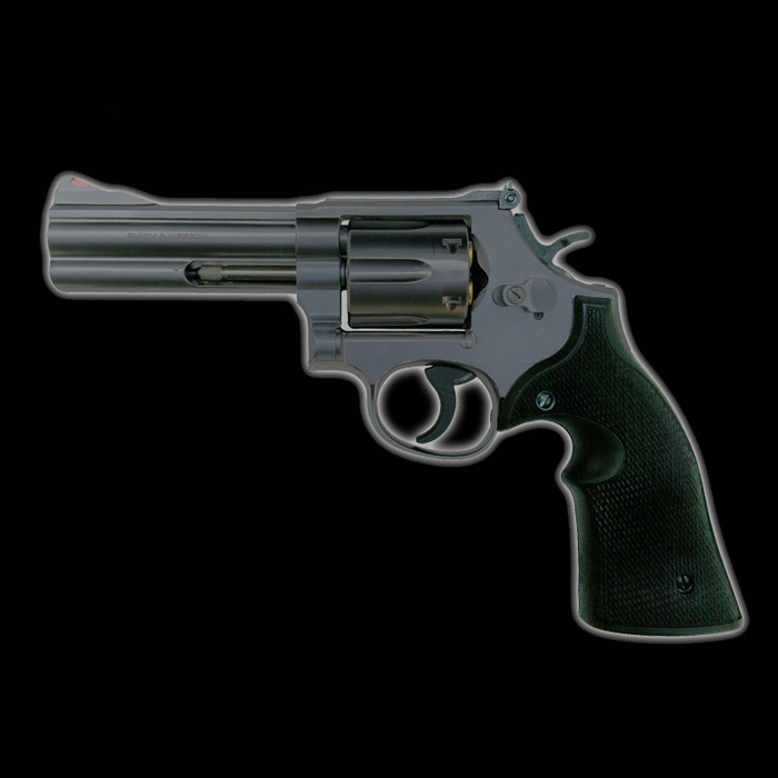 マルシン S&W M586 /Xカートリッジ/ABS/Wディープブラック/木製