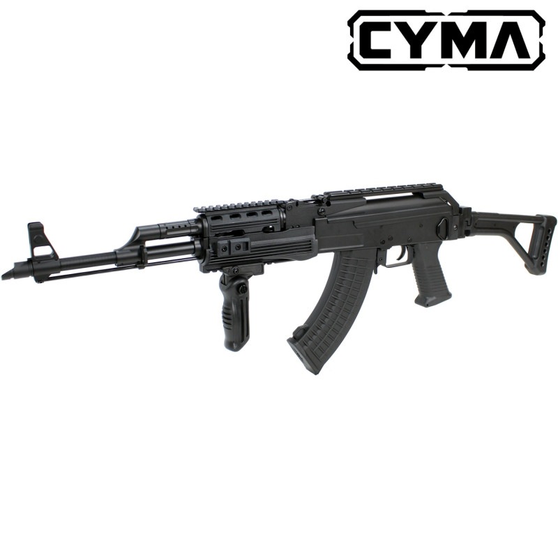 【BB弾+バッテリー+充電器サービス！】CYMA　AK47 Tactical (Foldable stock)
