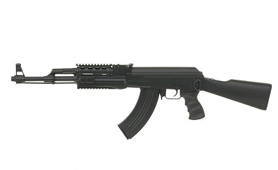 【BB弾+バッテリー+充電器サービス！】CYMA AK47タクティカル固定ストック スポーツライン電動ガン