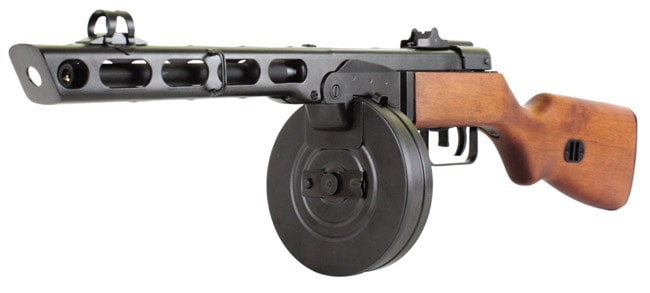 【BB弾+バッテリー+充電器サービス!】S&T PPSH-41 フルメタル&リアルウッドストック 電動ブローバック
