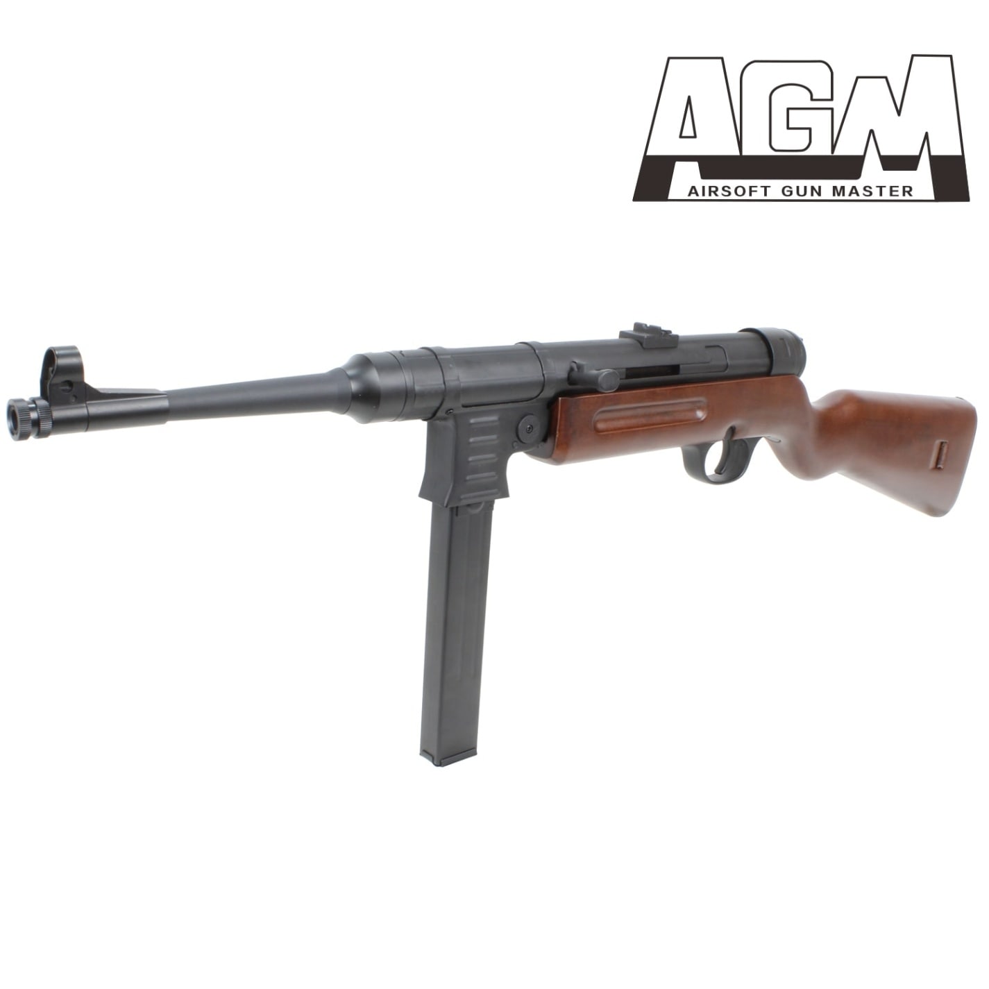 AGM MP41 電動ガン リアルウッド【180日間安心保証つき】