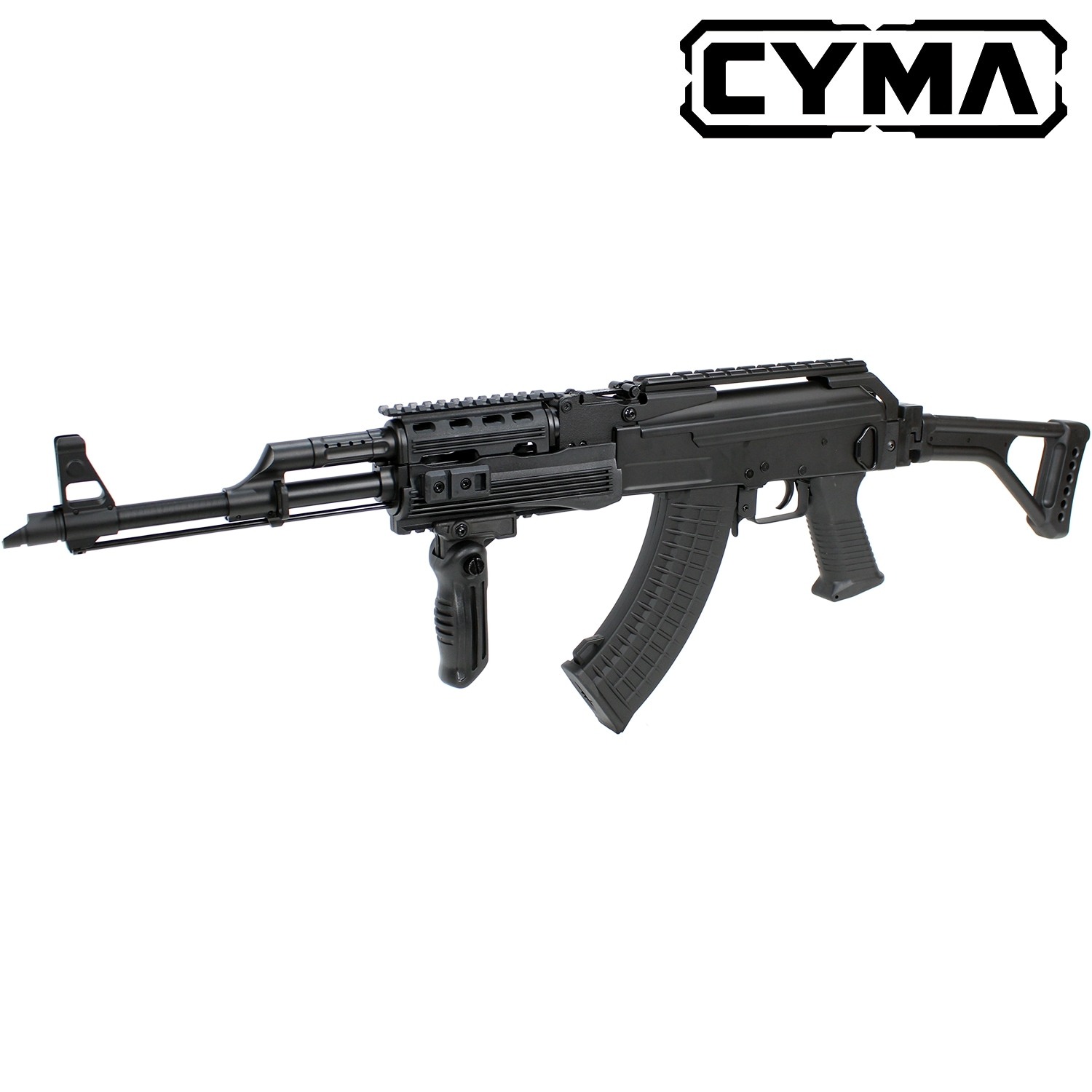 （B品電動ガン）CYMA AK47 Tactical (Foldable stock)【注意※掲載画像は通常版となり実際のB品画像ではありません】(CM039U)