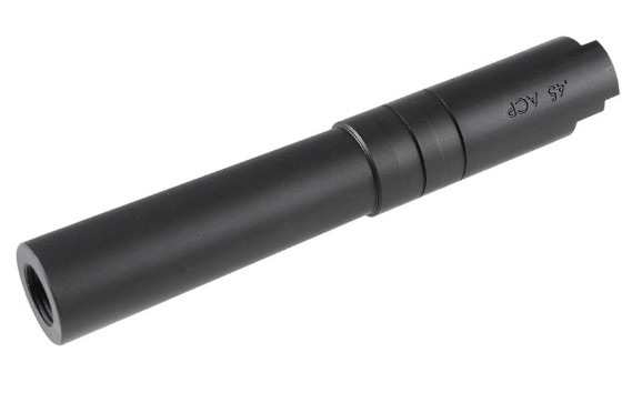 5KU タクティカルアウターバレル 4.3inch (11mm正ネジ/東京マルイHi-CAPA対応) Gold