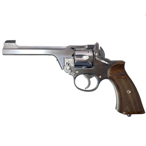 マルシン エンフィールド No.2 Mk.I スター モデルガン シルバー ABS 木製グリップ 完成品