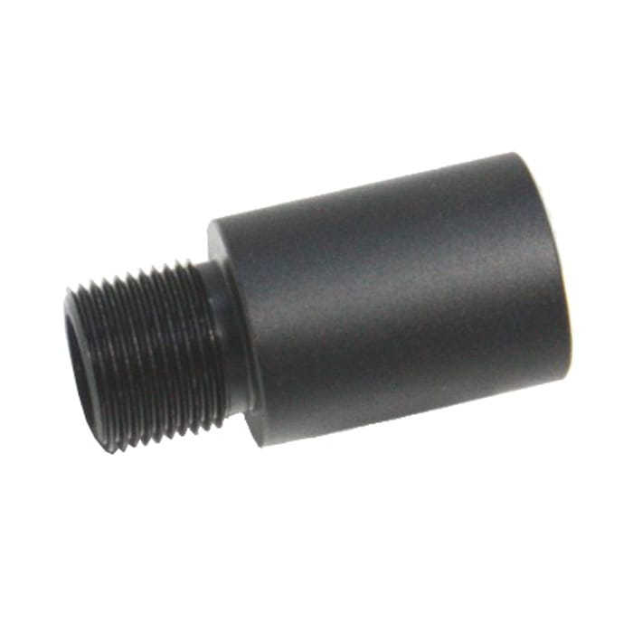 エクステンション アウターバレル 1インチ(14mm->14mm+)BK | メーカー