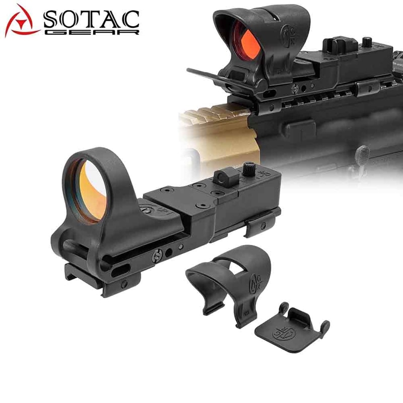 【5月22日入荷】SOTAC C-MOREタイプ ドットサイト プロテクター付 BK