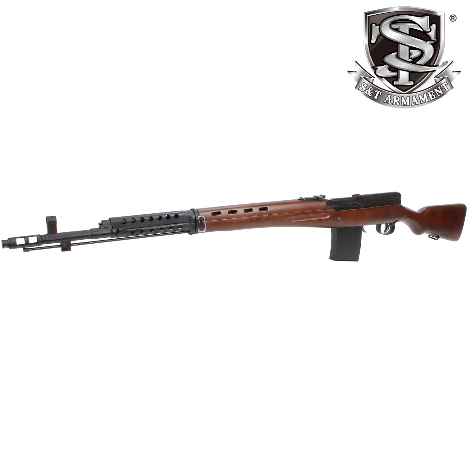 【初夏入荷予約】S&T SVT-40 G3電動ガン リアルウッド