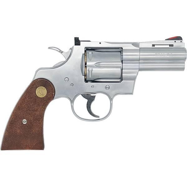 タナカ COLT PYTHON .357mag 3インチ Rモデル モデルガン ステンレス