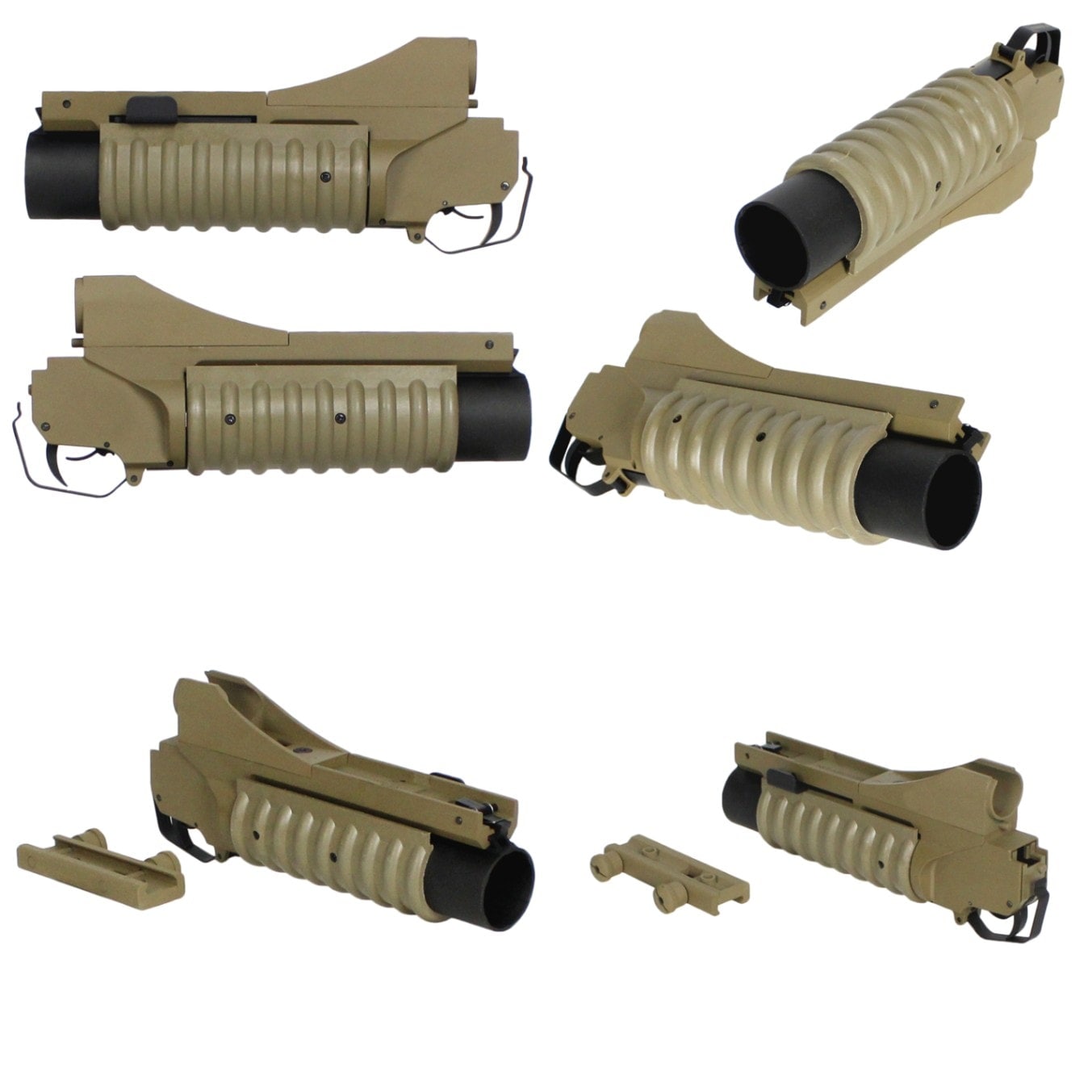 S&T M203 メタル グレネードランチャー ミニ DE | メーカー別,S&T
