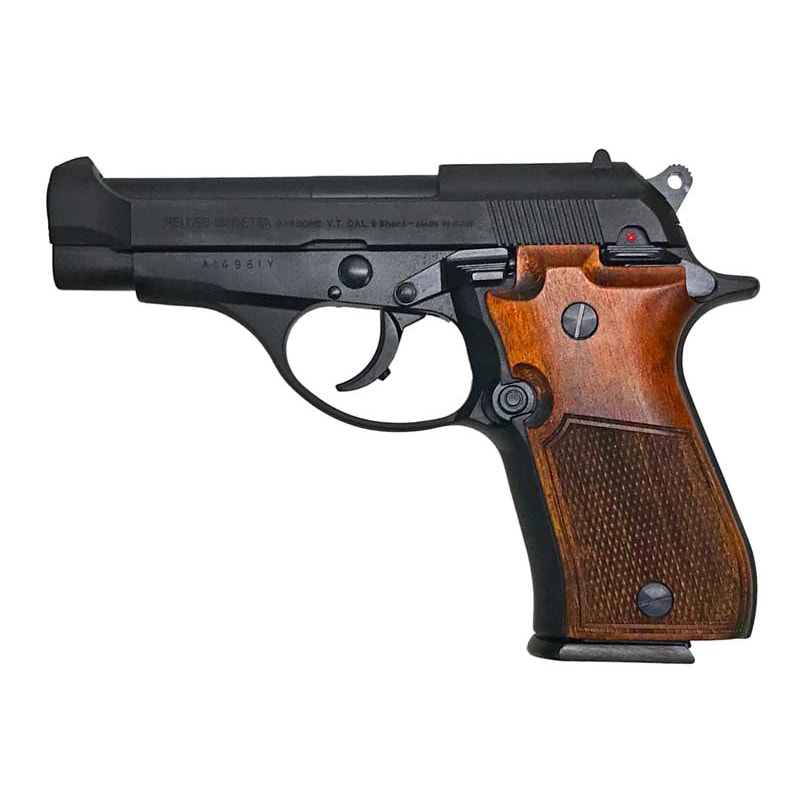 新品即決 マルシン M84 ハーフチェッカー木製 モデルガン (強化版) トイガン