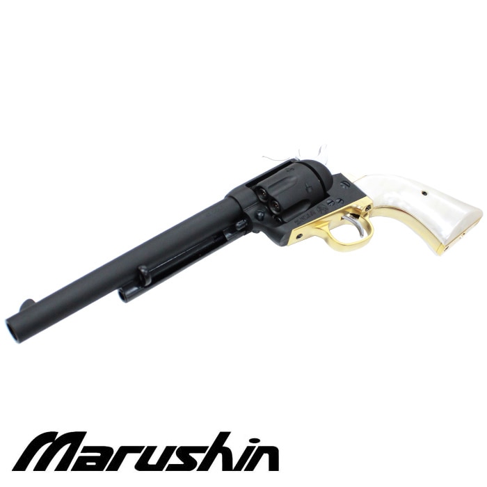 マルシン SAA 1st Gen.Late キャバルリー 6mm/X/HW/BR/木グリ&メッキ