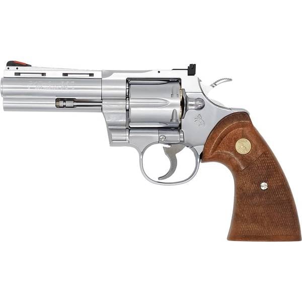タナカ COLT PYTHON .357magnum 4インチ Rモデル モデルガン ステンレスフィニッシュ