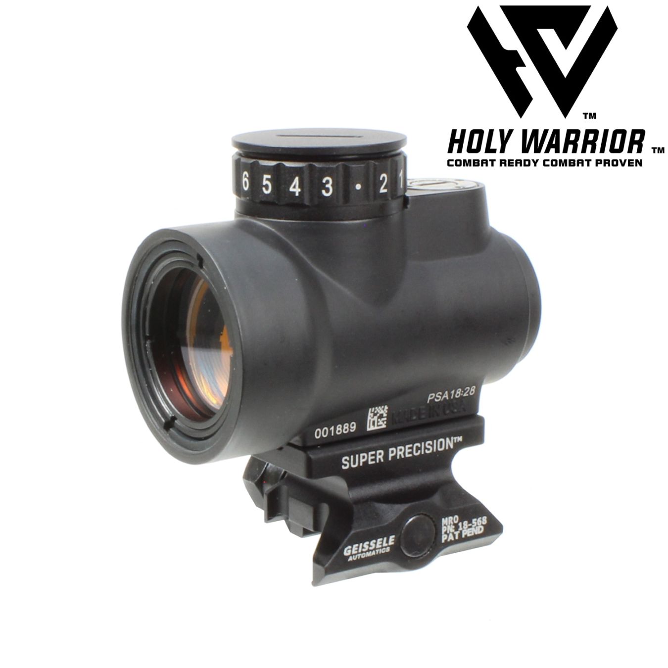 Holy Warrior MROタイプ ドットサイト GEマウント BK | メーカー別