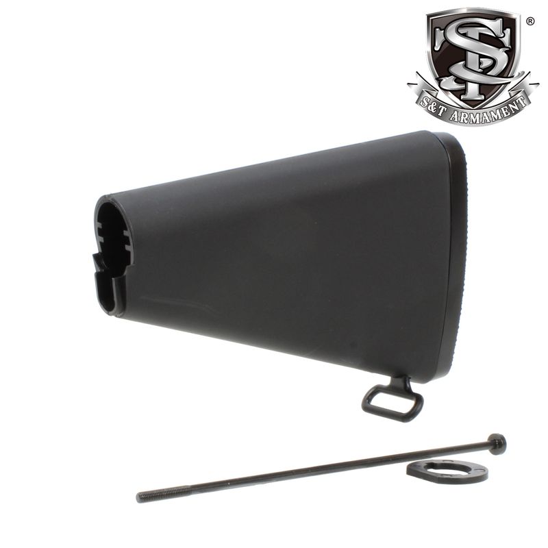 S&T M4 フィクスドストック Short BK