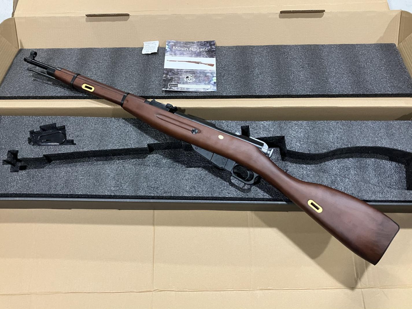 【b品/エアコキ】STSPG20CRW S&T M1938 Mosin Nagant Carbine エアーコッキングライフル RW