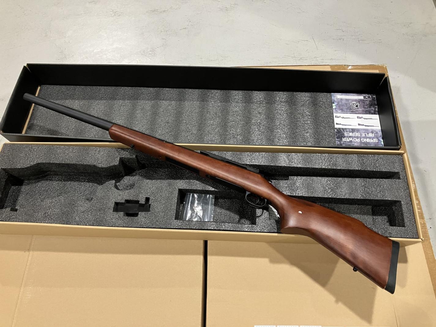 【b品/エアコキ】STSPG23RW S&T M40 エアーコッキング ライフル リアルウッド