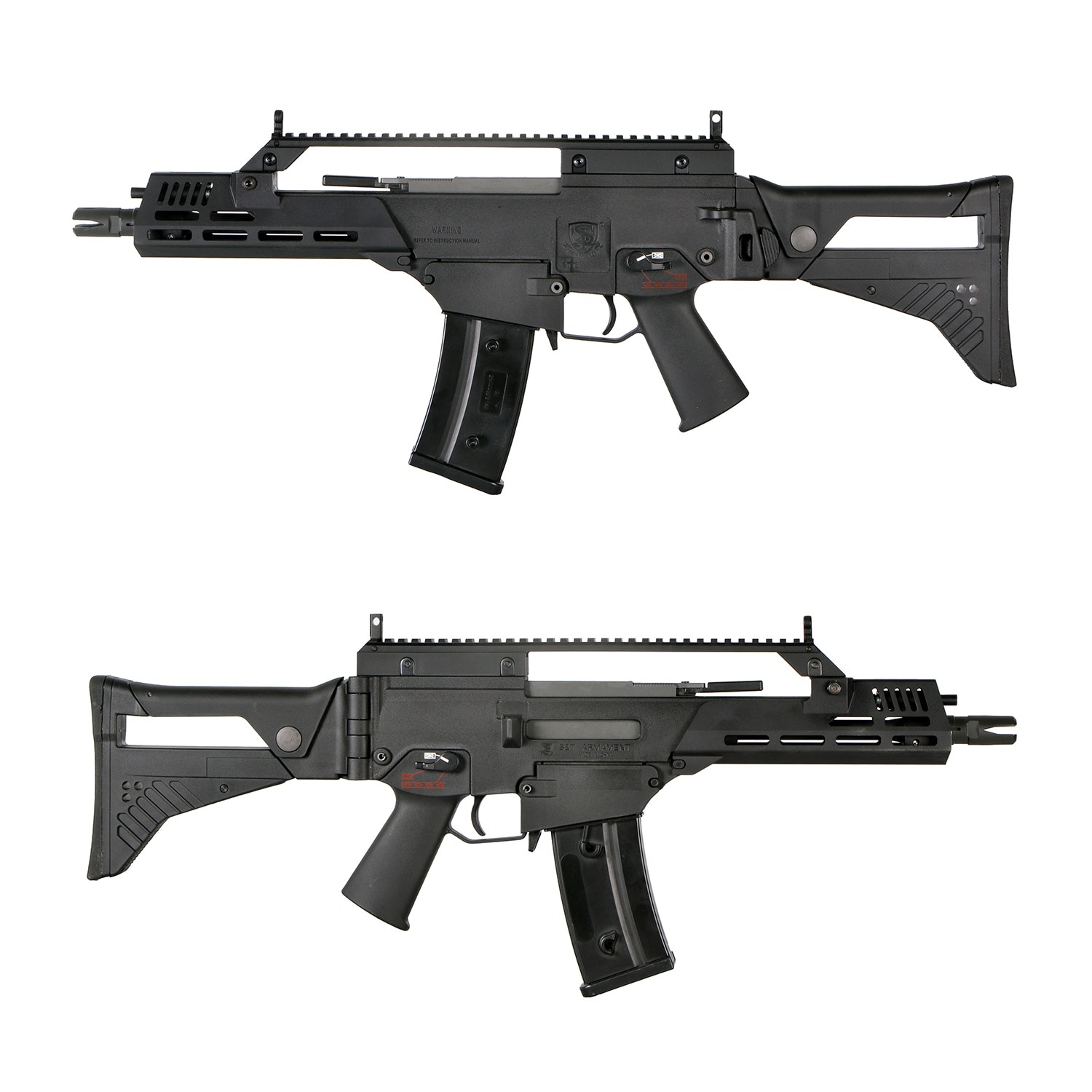 ハンドガード BK メーカー別,S&T GUNMALL DE S&T G36 レールハンド