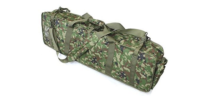 WOSPORT M249ライフルガンケース 陸自迷彩