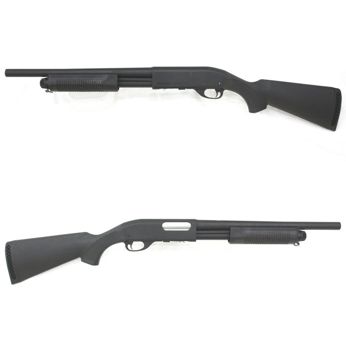 S&T M870 ミディアム BK エアーショットガン | メーカー別,S&T