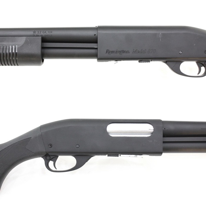 S&T M870 ミディアム BK エアーショットガン | メーカー別,S&T