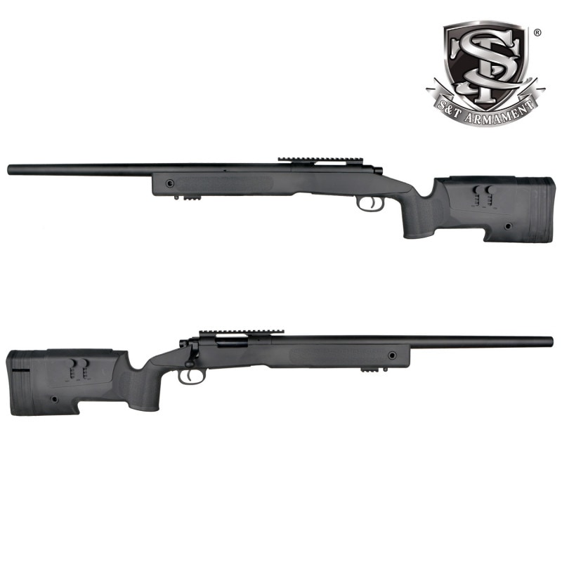 【1本限定】S&T M40A3 スポーツライン エアーコッキングライフルBK