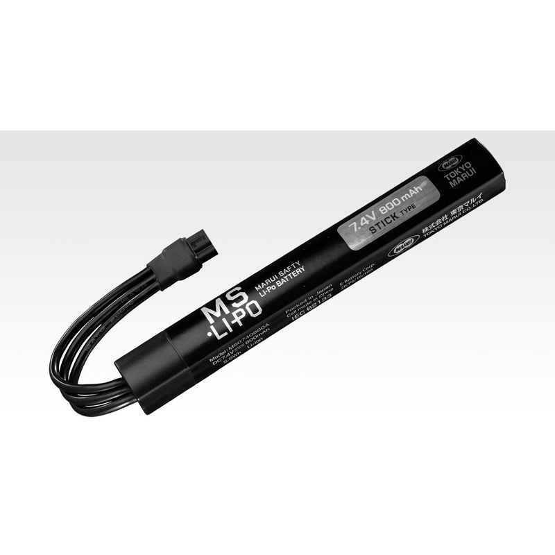 【12月24日メーカー発売予約】東京マルイ MS・Li-Po バッテリー 7.4V 800mAh スティックタイプ No.258 電動ガンエボルトシリーズ