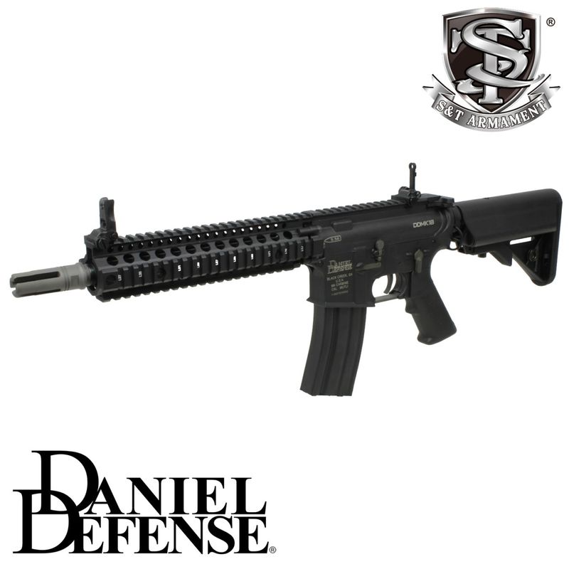 【M4セール 9/30まで】S&T MK18 Mod.1 チャレンジャーライン G3電動ガンBK(DD刻印)