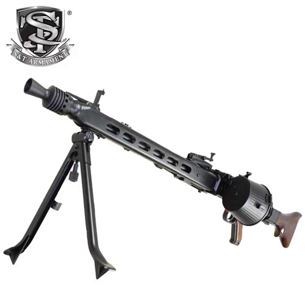 S&T MG42 フルメタル電動ガン リアルウッド(ファイヤートレーサー内蔵)