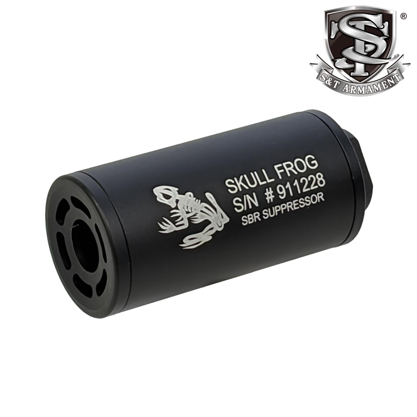 S&T NOVESKE KX3タイプ マズルフラッシュ トレーサー Fire Tracer(SKULL FROG)(14mm-)